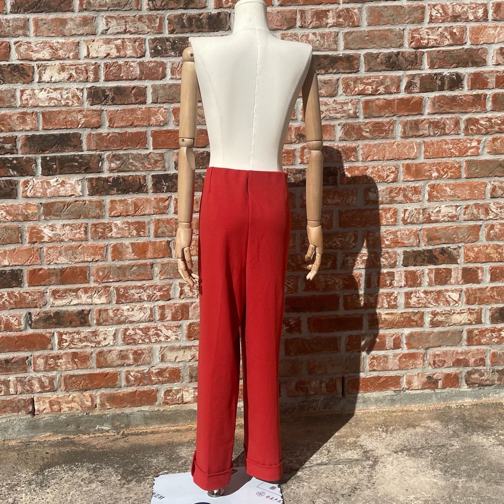 NYCC red pleated plus size dress pants / 16 / Excellent condition - Picture 10 of 13